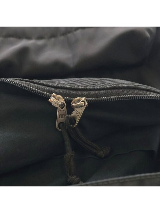 Balenciaga Explorer Patch Logo Nylon Backpack Black main image 2